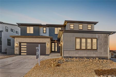 New construction Single-Family house 11283 Tenor Trl, Lone Tree, CO 80134 plan 5066 Walton Elevation C - Hip Slope Transitional - image