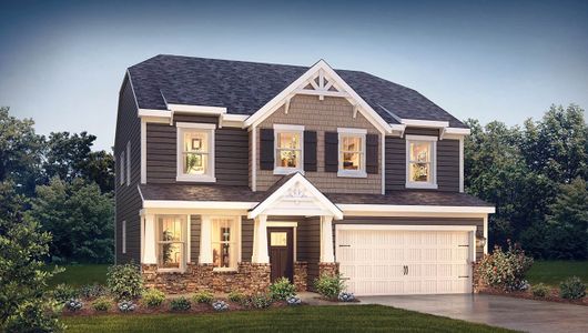 New construction Single-Family house 1841 Old Fields Blvd, Haw River, NC 27258 plan LONDON - image