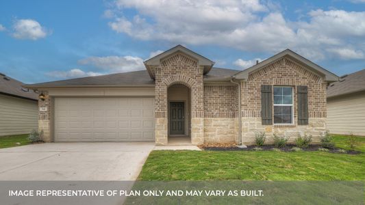 New construction Single-Family house 853 Peccary Place, Seguin, TX 78155 The Ashburn- photo 0