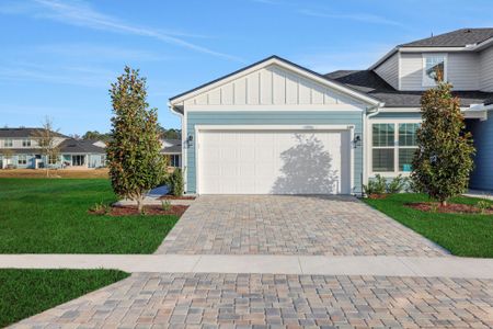 New construction Townhouse house 195 Silver Myrtle Ct, St. Augustine, FL 32092 Manatee- photo 0