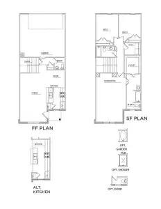 New construction Townhouse house 232 Territory Trl, Fort Worth, TX 76120 Bowie 4B1 A- photo 21 21