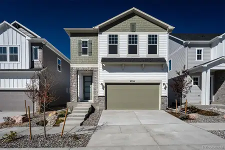 New construction Single-Family house 8930 Frolic Vw, Colorado Springs, CO 80924 plan The Ethridge - image