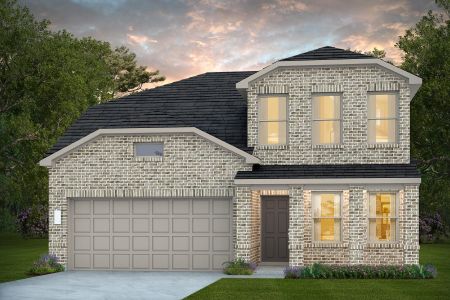 New construction Single-Family house 134 Cogitare Ln, San Marcos, TX 78666 plan Dinero - image