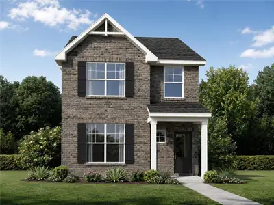New construction Townhouse house 5215 Timbercrest Ln, Powder Springs, GA 30127 plan The Landon - image