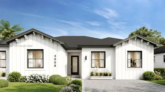 New construction Townhouse house 15868 Sw 304 Ter, Homestead, FL 33033 - image