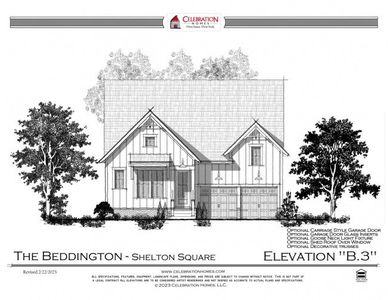 New construction Single-Family house 3128 Hopetown Wy, Murfreesboro, TN 37129 plan Beddington - image