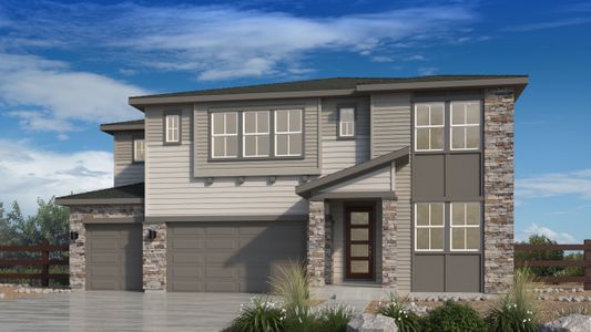 New construction Single-Family house 3762 Freestone Pt, Castle Rock, CO 80108 plan Vail - image