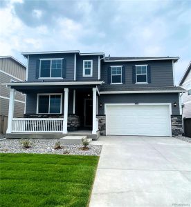 New construction Single-Family house 18390 Prince Hill Circle, Parker, CO 80134 The Hennessy- photo 0