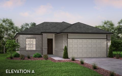 New construction Single-Family house 5202 Arwen Cavern, Von Ormy, TX 78073 - photo 0