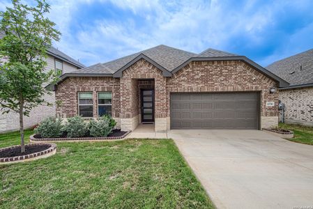 New construction Single-Family house 12730 Tegea Pass, San Antonio, TX 78245 plan The Henderson (C404) - image