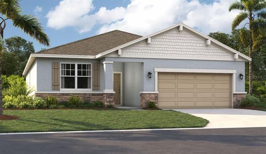 New construction Single-Family house 9212 Orchard Oriole Wy, Leesburg, FL 34788 plan The Seaton - image