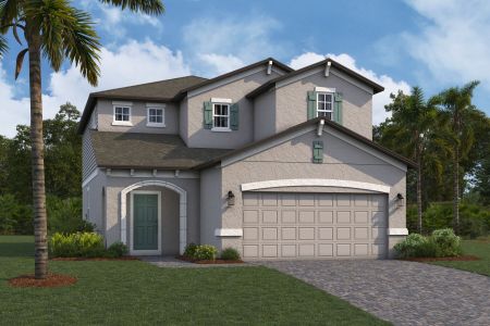 New construction Single-Family house 31068 Pendleton Landing Circle, Wesley Chapel, FL 33545 Magnolia- photo 0