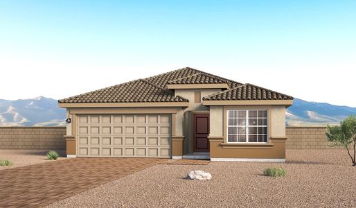 New construction Single-Family house 740 W Calle Manolete, Sahuarita, AZ 85629 plan Gaven - H35G - image