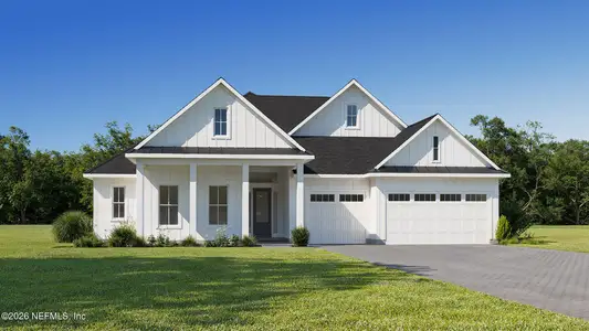 New construction Single-Family house 80 Blue River Dr, St. Augustine, FL 32092 plan NICHOLAS - image