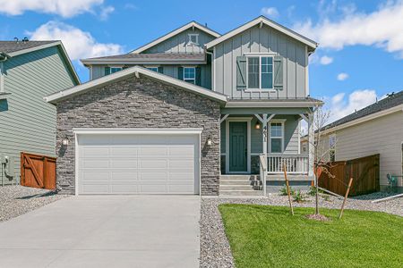 New construction Single-Family house 4631 Amrock Dr., Johnstown, CO 80534 - photo 0