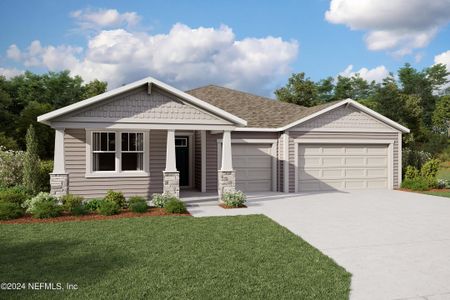 New construction Single-Family house 109 Hiddenbrook Place, Saint Johns, FL 32259 Saratoga- photo 0