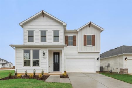 New construction Single-Family house 721 Marcus Lane, Crowley, TX 76036 Isabela- photo 0