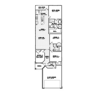 New construction Single-Family house 368 Stone Placa Trl, Brookshire, TX 77423 plan Plan 1616 - image 3