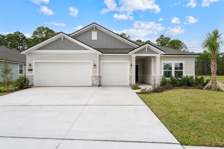 New construction Single-Family house 23 Orion Dr, Flagler Beach, FL 32136 plan Everglade - image