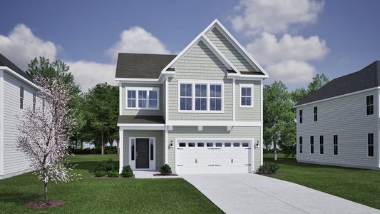 New construction Single-Family house 501 Wild Plum Wy, Durham, NC 27703 plan Cameron - image
