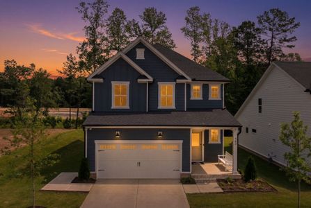 New construction Single-Family house 2425 New Bethel Church Rd, Garner, NC 27529 plan Murray - image