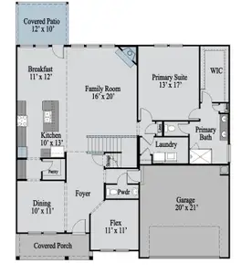 New construction Single-Family house 181 Willow Bend Rd, Hiram, GA 30141 plan The Glynn - image
