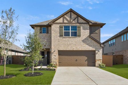 New construction Single-Family house 4714 Sand Clouds Dr, Katy, TX 77493 Gladewater T- photo 0