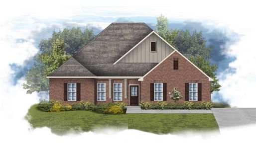 New construction Single-Family house Pleasant View, TN 37146 plan Camphor III H - image