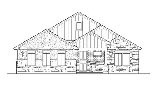 New construction Single-Family house 113 Booted Eagle Claw Cv, Cedar Creek, TX 78612 plan Franklin - image