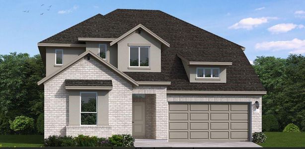 New construction Single-Family house 26164 Treetop Terrace Ln, Magnolia, TX 77316 plan Colleyville - image