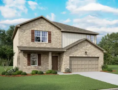 New construction Single-Family house 12757 Big Ranch Rd, Fort Worth, TX 76179 plan Beacon - image