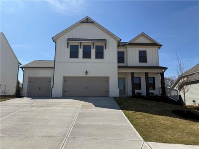 New construction Single-Family house 383 Scarlett Rose Wy, Hoschton, GA 30548 plan Winston - image