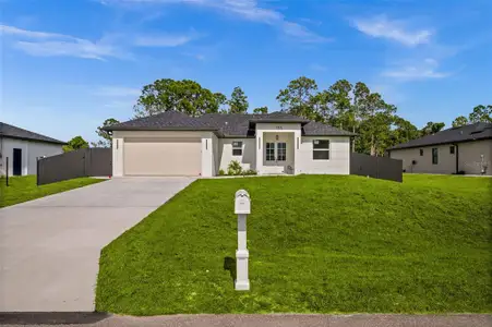 New construction Single-Family house 763 Andover Ave S, Lehigh Acres, FL 33974 - image