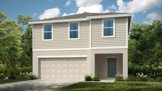 New construction Single-Family house 13936 Tropical Breeze Wy, Hudson, FL 34669 plan Eagle - image