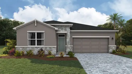 New construction Single-Family house 1516 Love Grass Ter, Parrish, FL 34219 plan Clifton - image