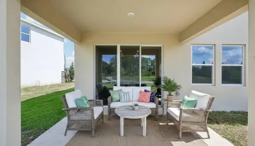 New construction Single-Family house 7548 Broad River Ave, Land O' Lakes, FL 34638 plan Coral - image