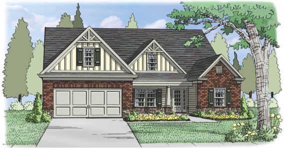 New construction Single-Family house 600 Whiporwill Cv, Monroe, GA 30655 plan (GA)The Avondale | Front Entry - image