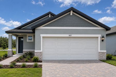 New construction Single-Family house 9117 Dalera Cv, Palmetto, FL 34221 plan Acadia - image