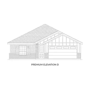 New construction Single-Family house 1732 Willow Patch Dr, Krum, TX 76249 plan Monroe Select F - image