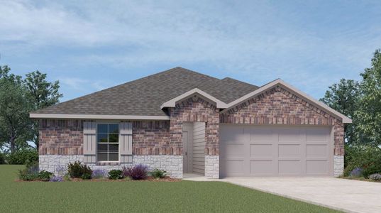New construction Single-Family house 9566 Swedish Oak Dr, Corpus Christi, TX 78410 plan Bellvue - image