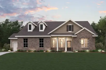 New construction Single-Family house 8510 Little Mill Rd, Cumming, GA 30041 plan Rosewood - image