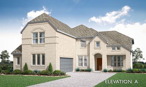 New construction Single-Family house 7637 Bird Cherry Lane, Little Elm, TX 76227 Spring Cress II- photo 0