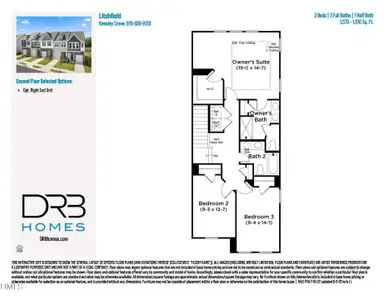 New construction Townhouse house 948 Kensley Grove Ln, Fuquay Varina, NC 27526 - image