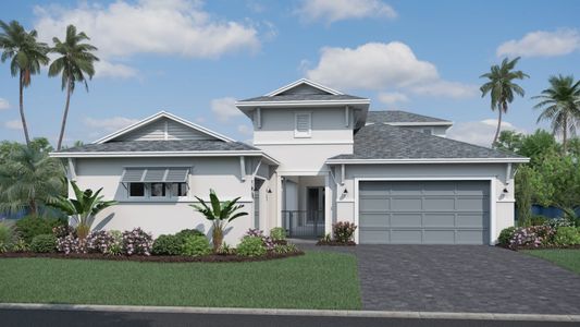 New construction Single-Family house 10707 Torchwood Sea Wy, San Antonio, FL 33576 plan Osprey - image