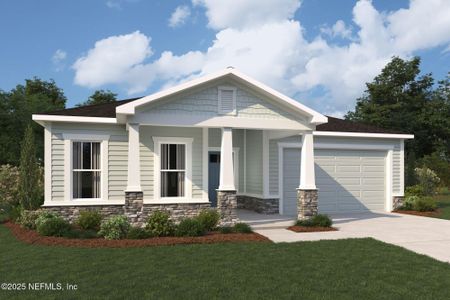 New construction Single-Family house 177 Merchant Ave, St. Johns, FL 32259 plan Dominica - image