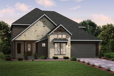 New construction Single-Family house 16313 Flatlands Wy, Celina, TX 75009 plan Laguna III - image