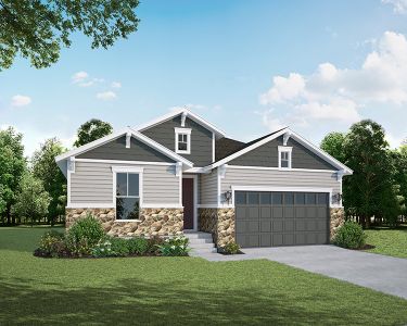 New construction Single-Family house 8822 Laguna Niguel Wy, Colorado Springs, CO 80908 plan C410 - image