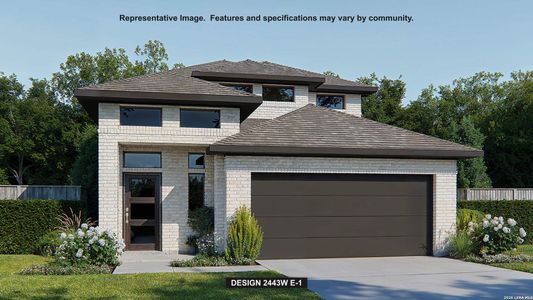New construction Single-Family house 14922 Faraway Mdw, San Antonio, TX 78245 plan 2443W - image