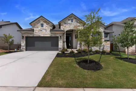 New construction Single-Family house 305 Oak Blossom Rd, Liberty Hill, TX 78642 plan Michelle - image