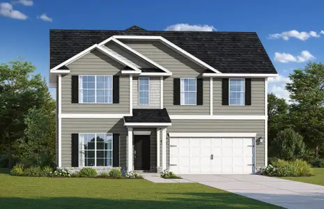 New construction Single-Family house Ludowici, GA 31316 plan The Barrington - image